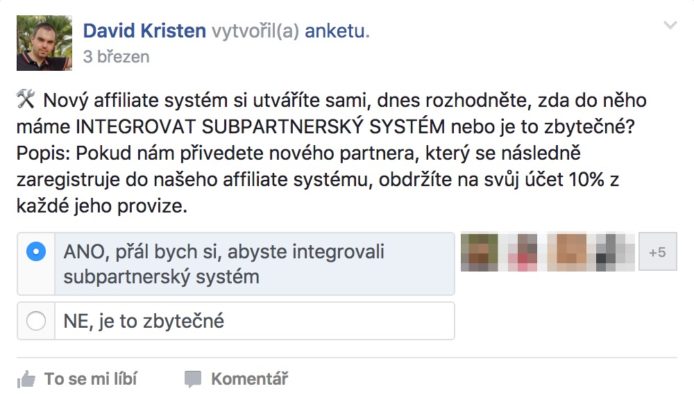 Affiliate program Kurzy pro radost – motivační odměňování