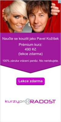 Affiliate program Kurzy pro radost – dynamický remarketing