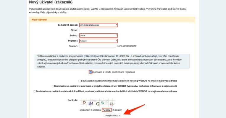 Affiliate web (04): Kupujeme doménu a webhosting